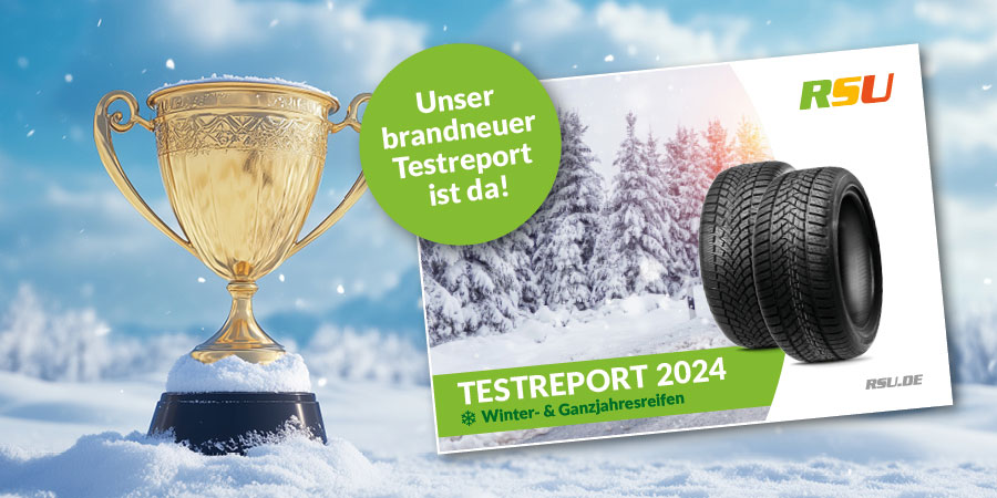 Testreport 2024 - die Reifentestsieger im Überblick